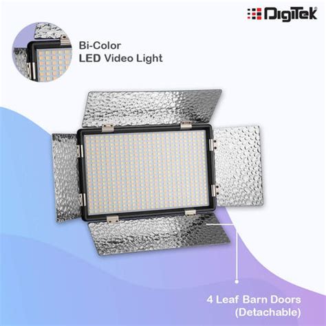 Buy Digitek (LED D520B COMBO F-750MU) Bi-color LED D520B Video Light ...