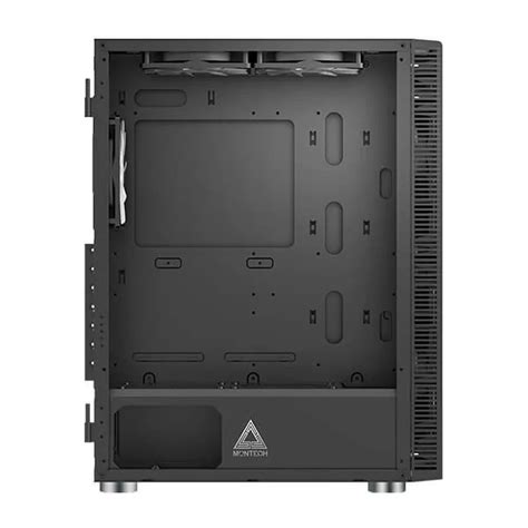 MONTECH X3 Mesh RGB ATX Mid Tower Cabinet (Black) – Mehta Brothers Shop