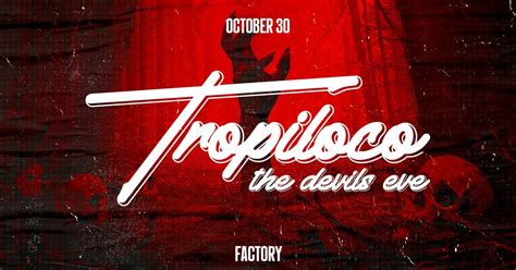 😈🎃 TROPILOCO - THE DEVILS NIGHT - THE OFFICIAL STUDENT PARTNER OF VK 🎃😈 ...