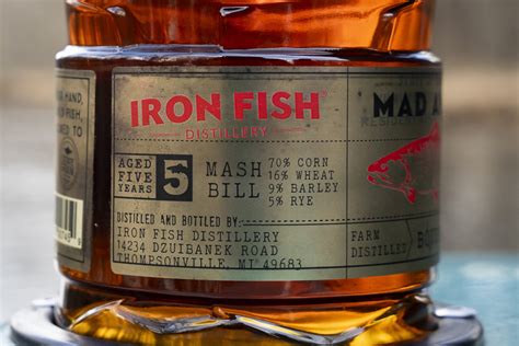 IRON FISH DISTILLERY RELEASES 5 YEAR MAD ANGLER BOURBON - Iron Fish ...