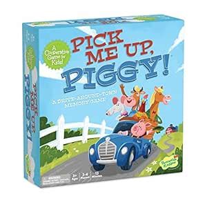 Buy Peaceable Kingdom Pick Me Up, Piggy! - A Cooperative Memory Game ...