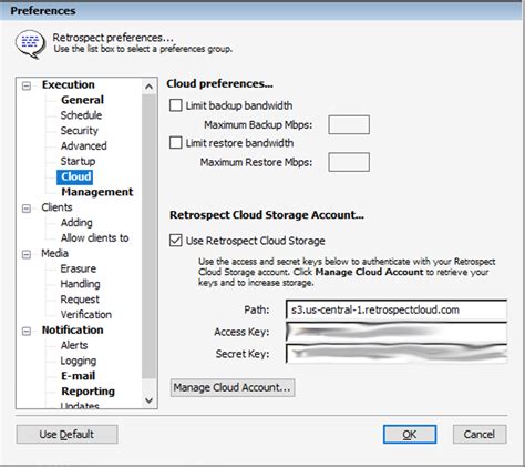 Retrospect Backup 的图像结果