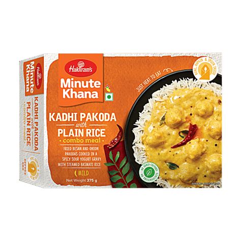 Buy Haldiram's Ready To Eat - Kadhi Pakoda With Plain Rice Online at ...