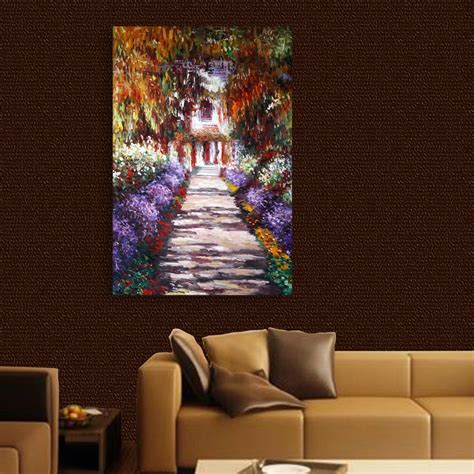 Inephos Unframed Canvas Painting - Beautiful Nature Modern Art Wall ...