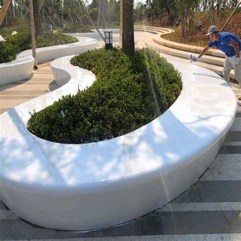 玻璃钢商业树池坐凳 - 深圳市欧卡德玻璃钢装饰工程有限公司
