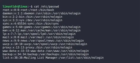 Display User Information in Linux 的图像结果