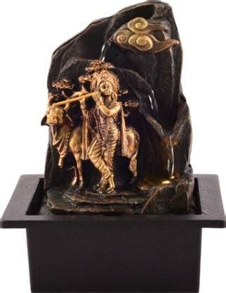 Japson Lord Krishna Water Fountain Showpiece for Home Decoration ...