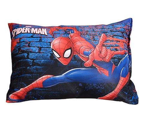 Buy Kuber Industries Marvel Spiderman Print Kid's Pillow|Polyester ...