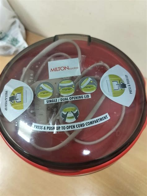 Buy Futron Electric Tiffin Box, 3PCS, 4PCS Tiered Containers - Milton