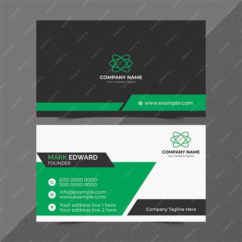 Blank Business Card Design Templates 的图像结果