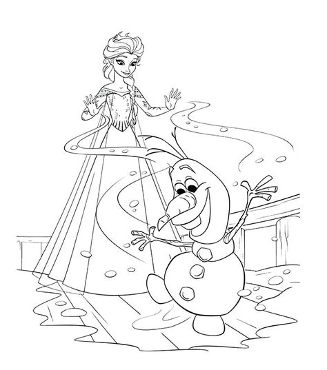 Frozen Coloring Pages Free Printable