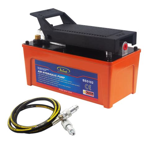 Buy BESTOOL 10,000 PSI, 1/2 Gal Reservoir Foot-Operated Air Hydraulic ...