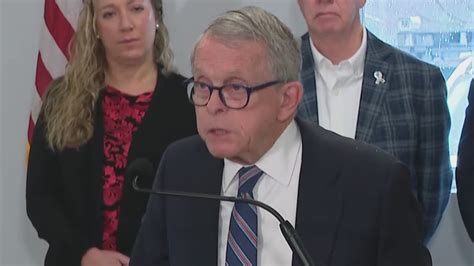 Ohio Gov. Mike DeWine speaks in Indian Lake about storm recovery | wkyc.com