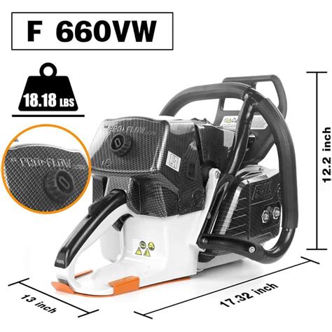 FARMMAC F660VW 24/25 Inch Gas Chainsaw, NEOTEC India | Ubuy