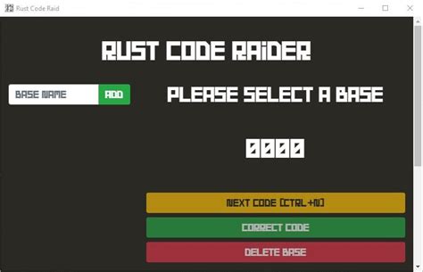 Image result for Rust Auto Code Raid