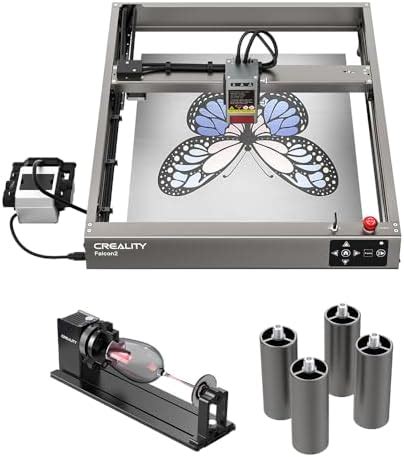 3IDEA Creality Falcon2 22W Laser Engraver with Rotary Kit Pro Upgrade ...