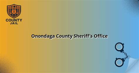Onondaga County Sheriff's Office
