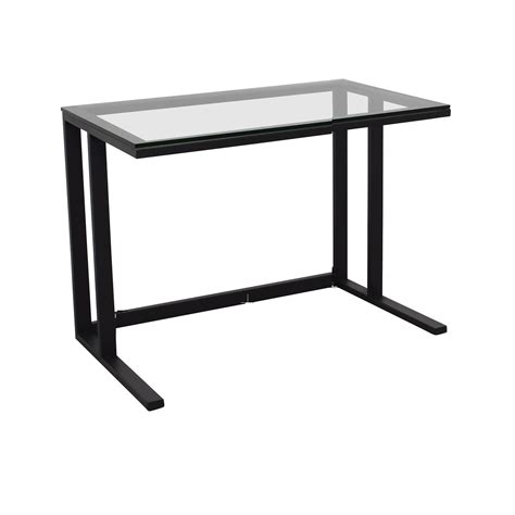 Small Glass Computer Desk 的图像结果