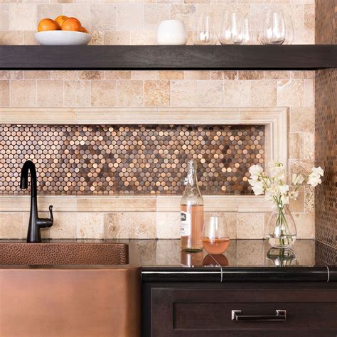 Copper Tile For Backsplash at Alana Toomey blog