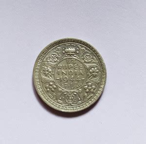 MALLICK COLLECTIONS 1944 King George Vi Silver 1/4 Rupee,Lahore Mint ...