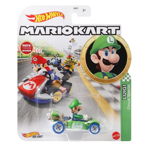 Hot Wheels Mario Kart - Mini Cars Mattel - Combo of 2 Cars - Wario & L ...