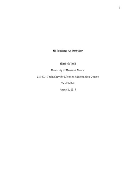 Image result for APA Style Paper Example PDF