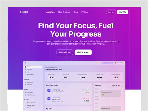 Image result for Task Management Website Layout