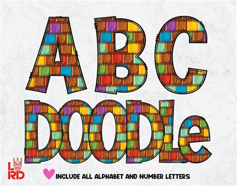 Image result for Colored Block Letters