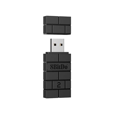 Buy 8Bitdo Wireless USB Adapter 2 for Switch/Switch OLED, Windows, Mac ...