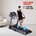 Powermax Fitness TDM-96 (4HP Peak) Motorized Foldable Running Machine ...