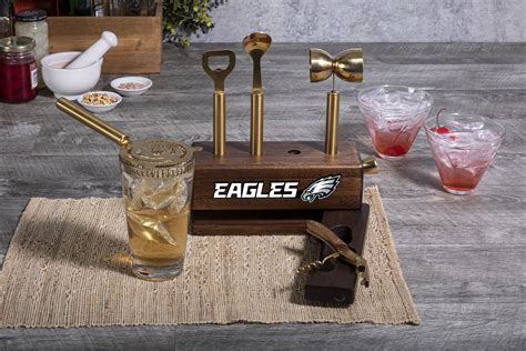 Philadelphia Eagles - Sidecar 5-Piece Bar Tool Set – PICNIC TIME FAMILY ...