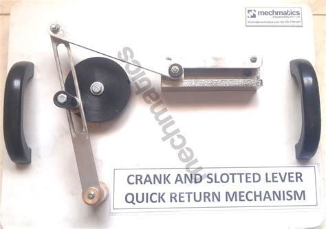 Stainless Steel Single Phase Crank & Slotted Lever Mechanism, For ...