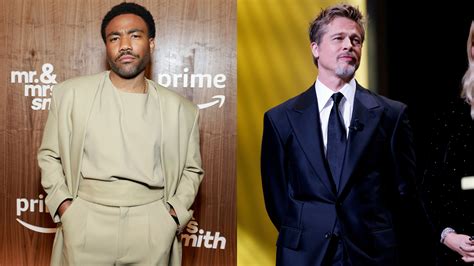 Donald Glover pediu conselhos a Brad Pitt para fazer Sr. e Sra. Smith ...