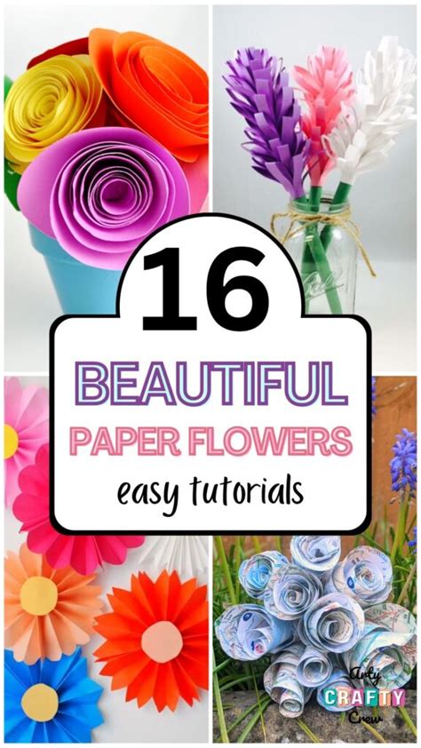 Image result for Making Paper Flowers Tutorials