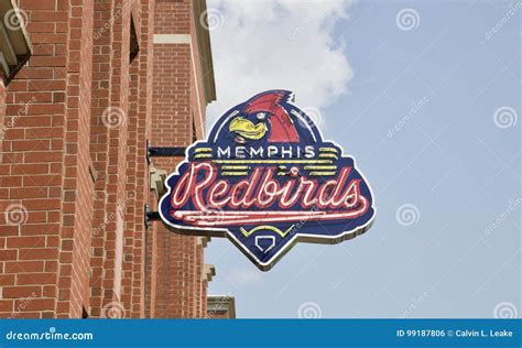Memphis Redbirds Baseball Team Editorial Photo - Image of association ...
