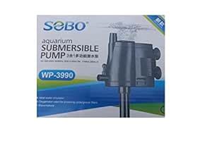SOBO WP-3990 Multifunction Submersible Pump for Aquarium Fish Tank ...