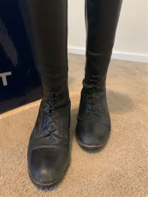ariat riding boots leather horse riding boot tree her… - Gem