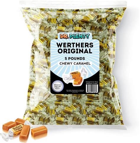 Amazon.com: Werther's Original Chewy Caramel Candy Bulk (5lb) - Storck ...