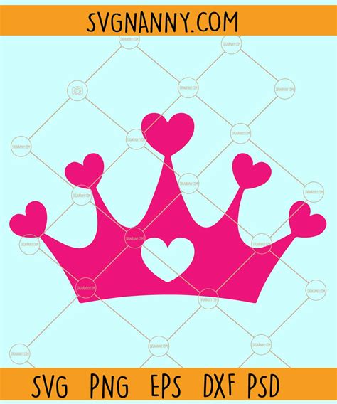 Princess Crown Pumpkin Template