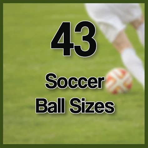 Soccer Ball Sizes Explained at Joyce Priddy blog