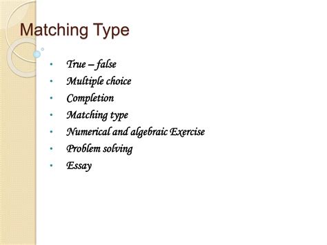 Image result for Types of Test Question