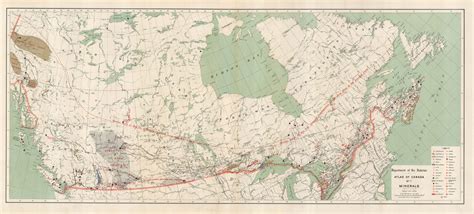 Canadian Government, Map of natural resource of Canada, 1906 | The Map House