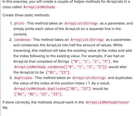 7.3.7 ArrayList Helper Methods Asnwers 的图像结果