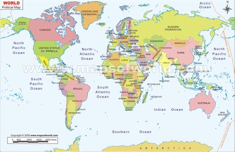 Basic World Map with Countries 的图像结果