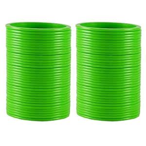 Buy Vidhya Kangan Bangle Set for Women (Green) (ban1832-3.8) at Amazon.in