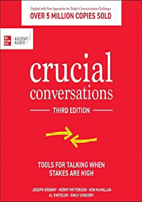 GET (️PDF️) DOWNLOAD Crucial Conversations (Third Edition): Tools for ...