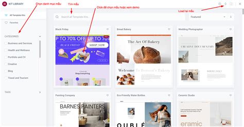 Elementor Kit Library 的图像结果
