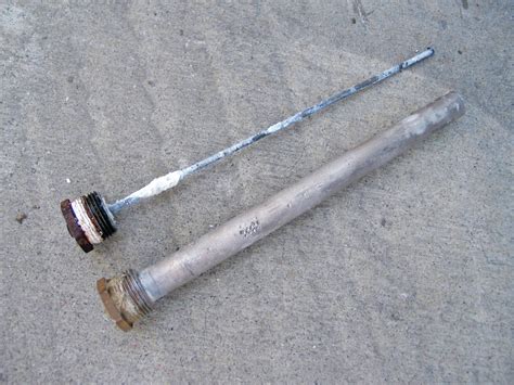 Aluminum / Zinc / Magnesium Water Heater Anode Rod For Electric / Solar ...