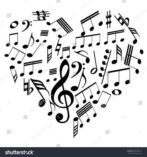 Group Of Musical Notes