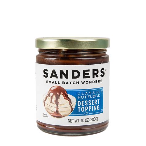 Milk Chocolate Hot Fudge Topping | Official Sanders Candy Store ...